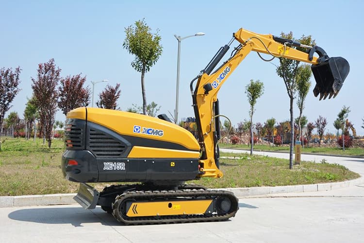 XCMG new 1 ton mini rc bagger excavator XE15R